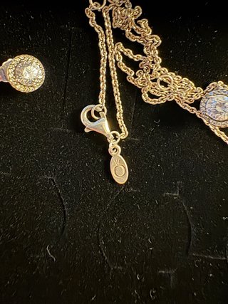Conjunto Pandora Collar y Pendientes Plata