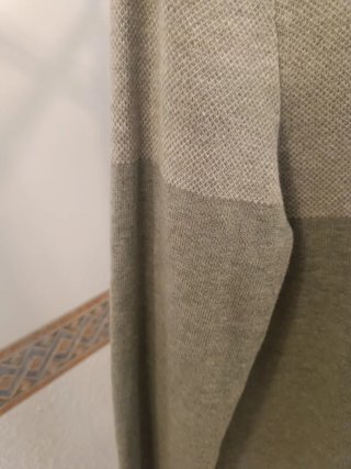Jersey verde entretiempo hombre
