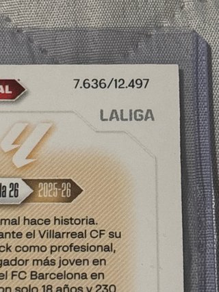 Cromo Panini Instant Lamine Yamal 2026 | HAT-TRICK