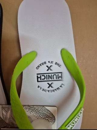 Chanclas Munich Verdes Talla 36