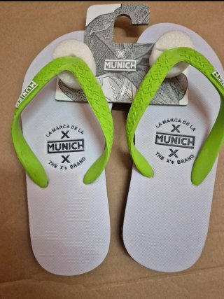 Chanclas Munich Verdes Talla 36