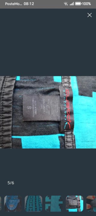 Gonna Custo Barcelona Vintage Y2K Tg S