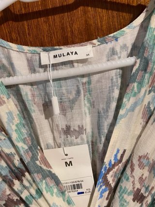 Vestido Mulaya Largo Talla M NUEVO