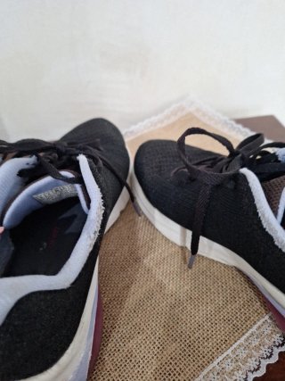 Scarpe da ginnastica donna nere e viola
