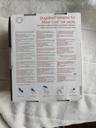 Adaptador Bugaboo para Silla Coche Maxi-Cosi