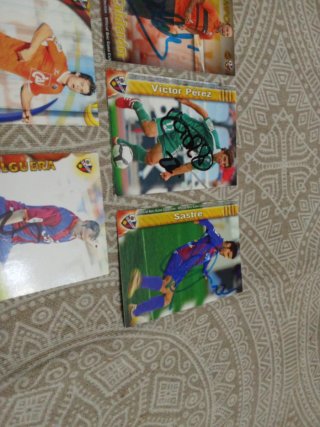 Cromos firmados SD Huesca