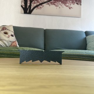 Letrero B3rserk Impresión 3D