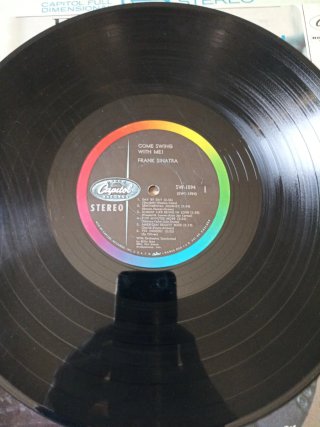 Frank Sinatra LP Come swing with me