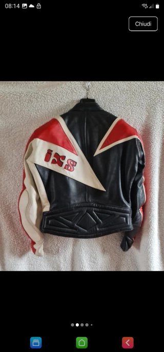 Giacca Moto IXS Vera Pelle Echtes Leder