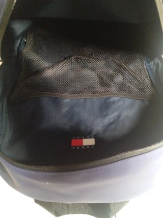 Mochila Tommy Hilfiger Hombre Azul Negra