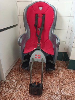 Silla niño para biciclets de adulto
