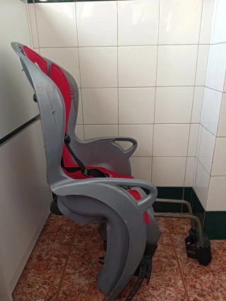 Silla niño para biciclets de adulto