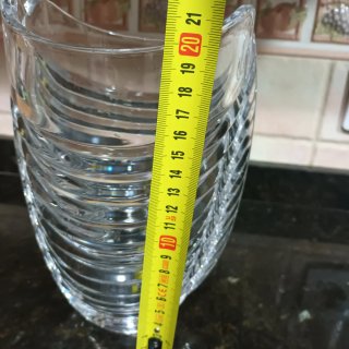 Jarrón de cristal de alta calidad