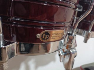 LP Generation II Bongos + soporte + funda original