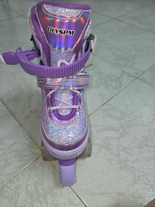 Patines niña talla M (32-35) morados