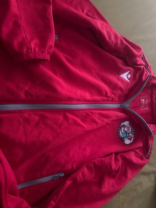 Chaqueta Club Zamora CF Macron Roja