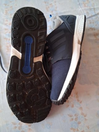 Zapatillas Adidas Talla 42 Azul/Gris