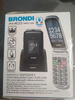 Brondi Amico Ampli Vox telefono   NO OFFERTE