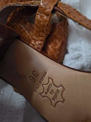 Sandalias Plumers Talla 36 Marrón