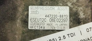 COMPRESOR AIRE ACONDICIONADO AUDI A6 AVANT (4B5)