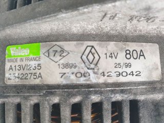 ALTERNADOR RENAULT RENAULT CLIO II FASE I (B/CBO) 1998-2001