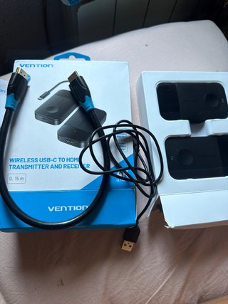 Vention Transmisor y Receptor HDMI Inalámbrico USB
