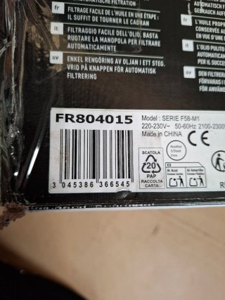 Freidora Eléctrica Tefal 3,5L 2300W