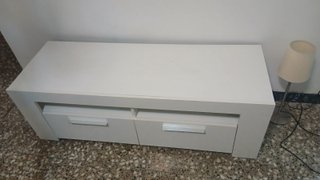 Mueble TV blanco
