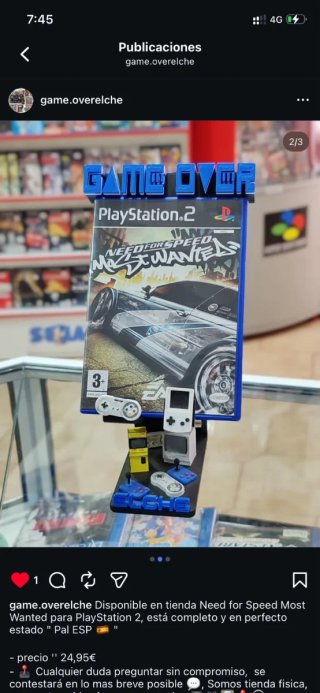 Need for Speed Most Wanted PS2 EA