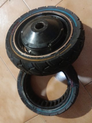 Ruedas Patinete Smargiro  Macizas