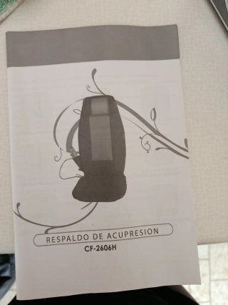 Respaldo de acupresion