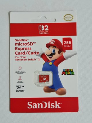 Tarjeta microSD SanDisk 256GB Switch 2 NUEVA