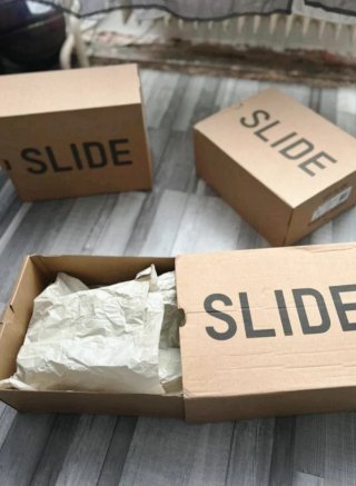 Chanclas Adidas Yeezy Slide Beige