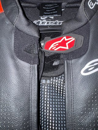 Mono Alpinestars GP Tech V2 Air 1 Pieza rojo fluor