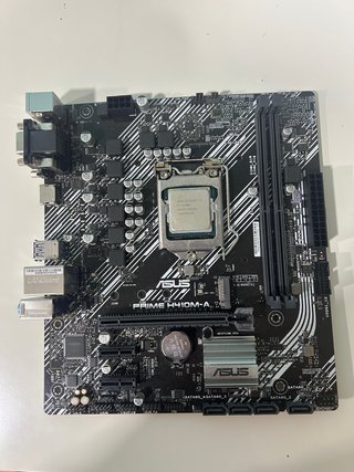 Placa Base ASUS PRIME H410M-A con Procesador