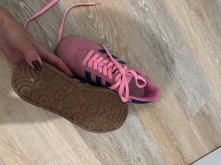 Adidas Gazelle Plataforma Rosa