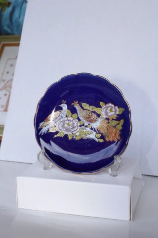 Mini plato decorativo Chokin japonés
