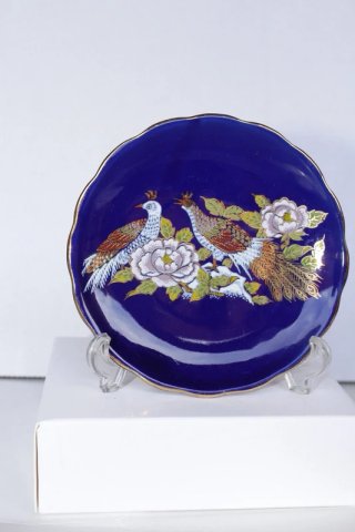 Mini plato decorativo Chokin japonés
