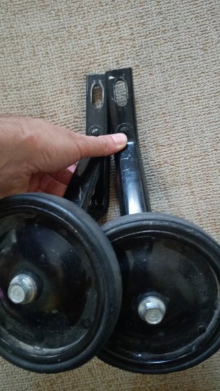 Ruedines bici niños