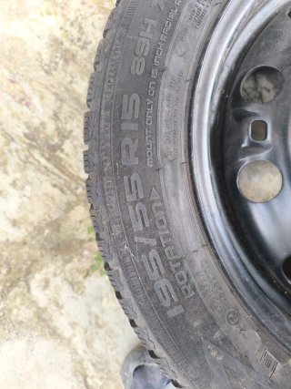 Llantas acero con neumáticos invierno Seat Ibiza6L