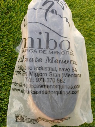 Avarcas Mibo de Menorca Talla 34