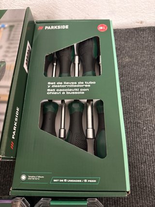 Set Herramientas Parkside Destornilladores y Punta