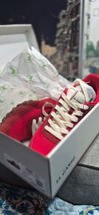 Zapatillas El Ganso Rojas