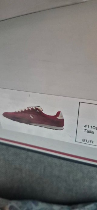 Zapatillas El Ganso Rojas