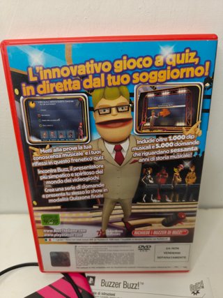 Buzz! The Music Quiz PS2 + Buzzes