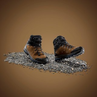 Botas de montaña y trekking impermeables de piel Hombre