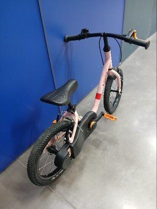 Bicicleta 14 pulgadas niños 3-5 Años 2 en 1 Discover 500