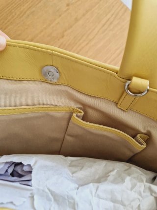 Bolso piel auténtica Guy Laroche nuevo
