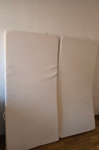 Colchón viscoelástico 90x190 2uds