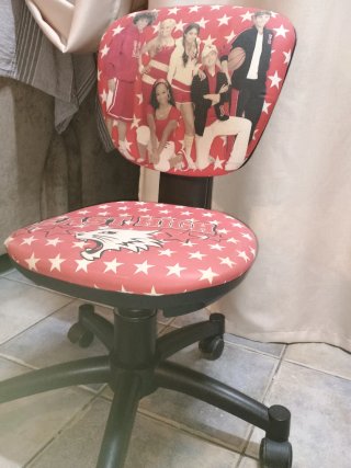 Silla infantil con estrellas